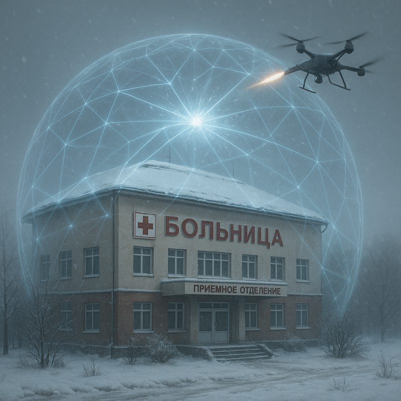 Защита медицинских учреждений (больниц) от беспилотников/БПЛА в Вологде