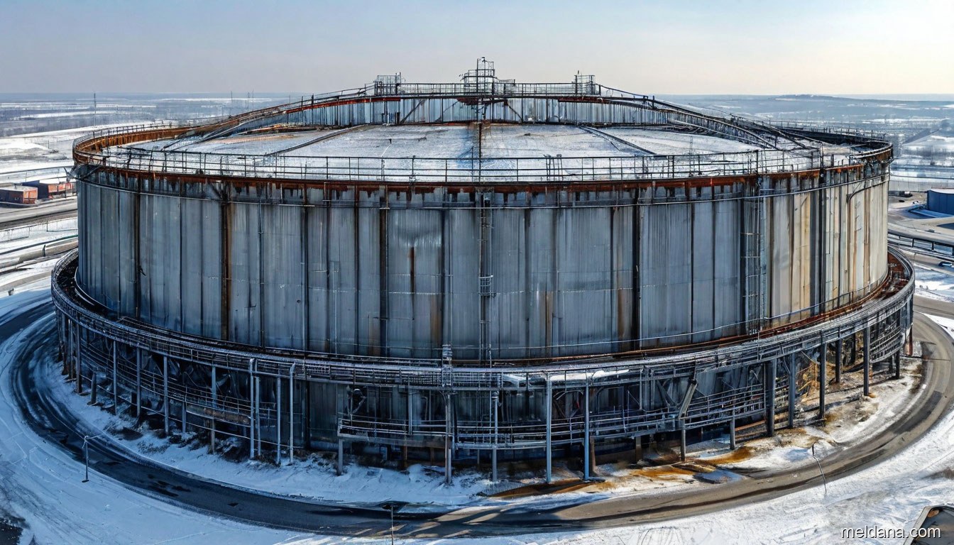 Антидроновая защита резервуара РВС-50000 Вологде — ЗОК ЗАСЛОН по СП 542