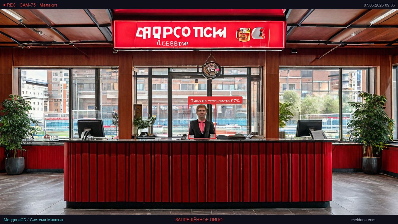 Детекция запрещённых лиц на стадионе в Вологде — от 4 200 ₽/стадион/мес